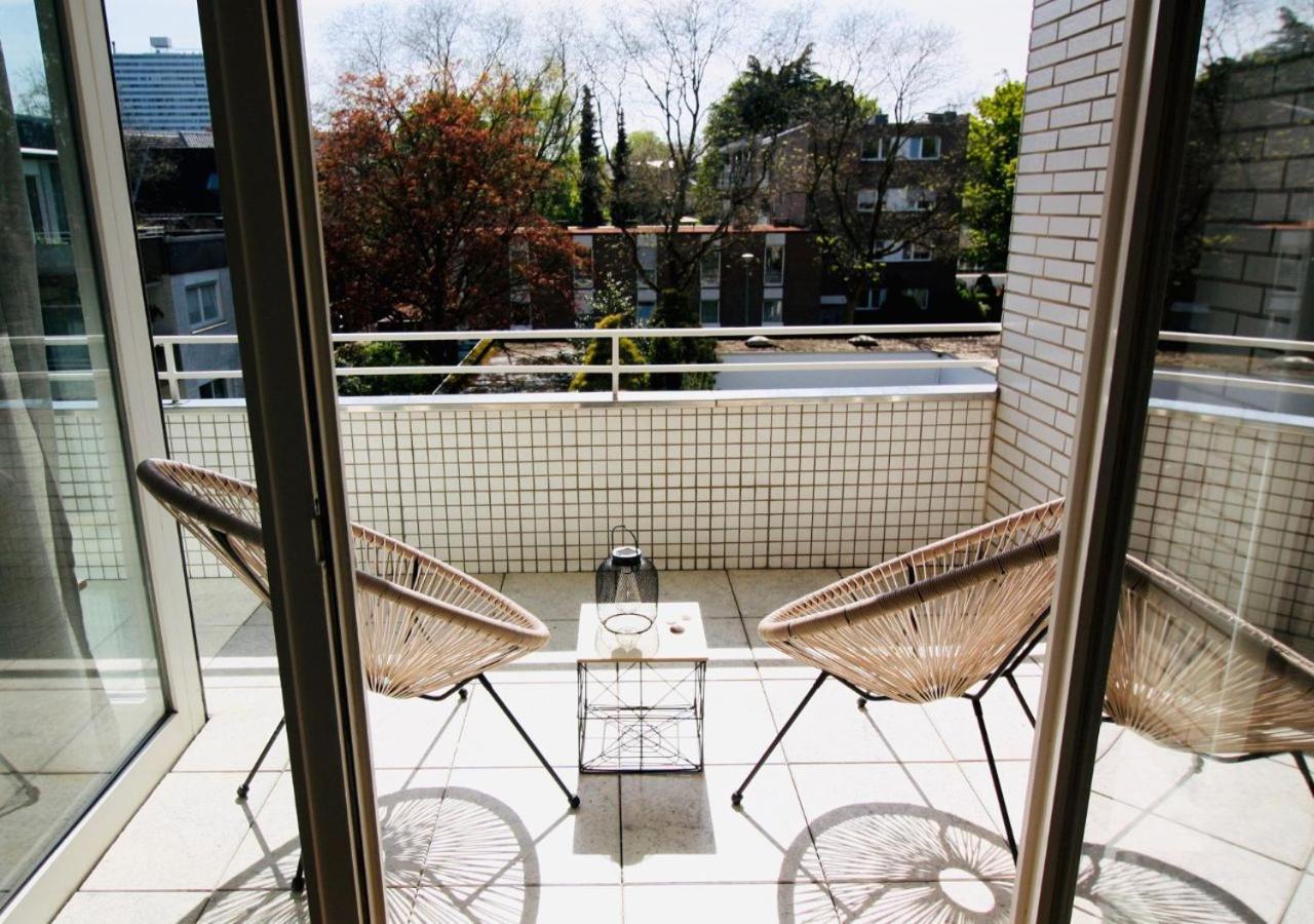 Apartment Mit Balkon - Netflix - Nahe Messe Duesseldorf Krefeld Exterior foto