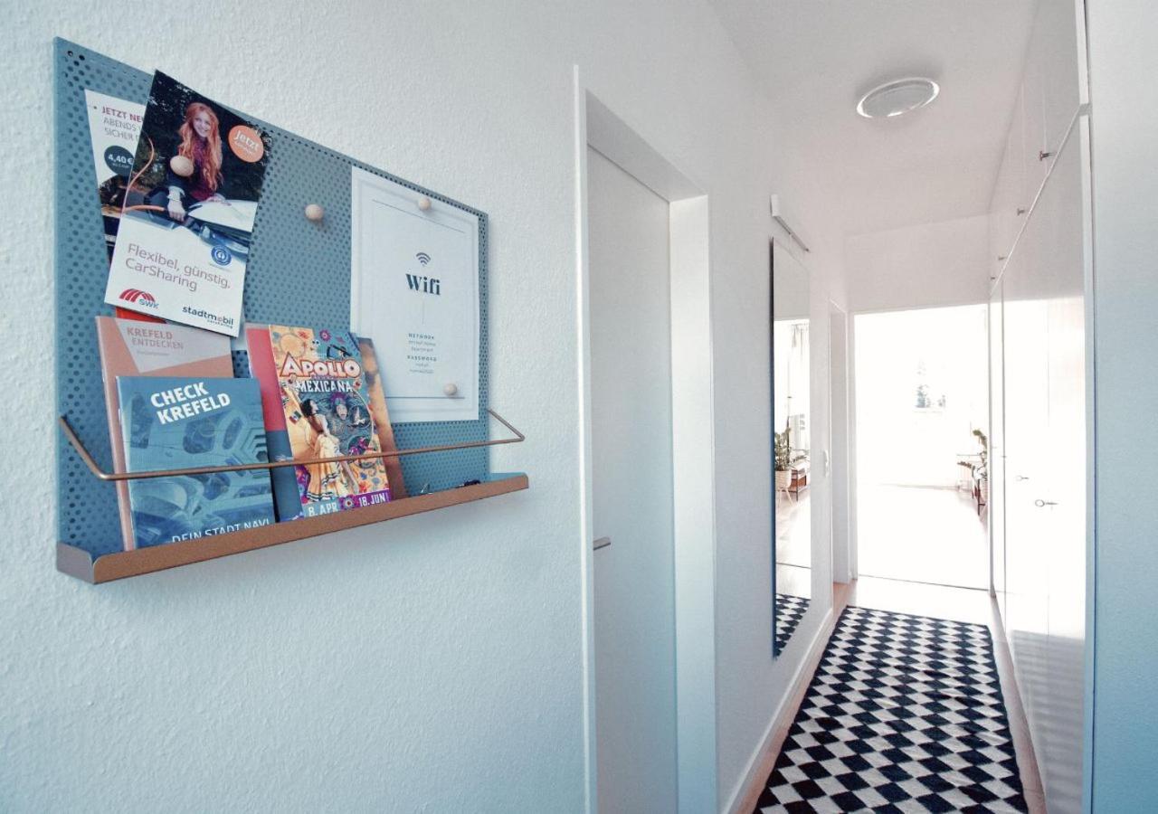Apartment Mit Balkon - Netflix - Nahe Messe Duesseldorf Krefeld Exterior foto